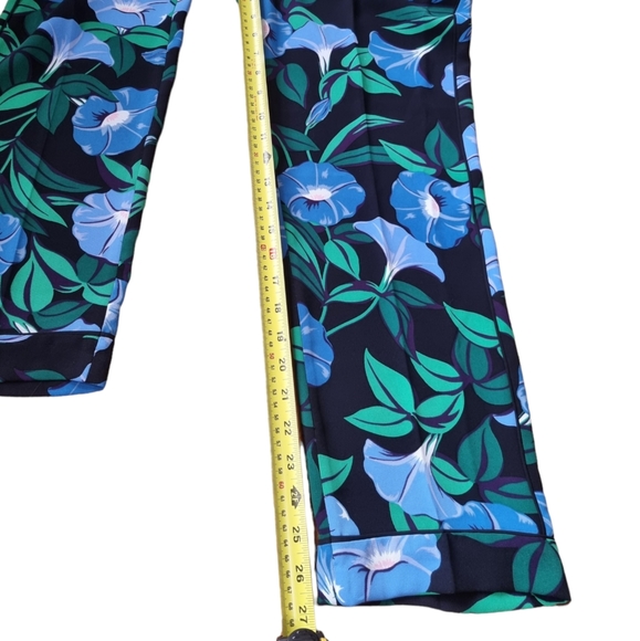 Ann Taylor Floral Lightweight Flowy Dress Pants - Picture 4 of 11